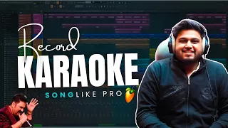 How To Record Karaoke Song STEP BY STEP FL Studio With Kurfaat 