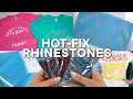 HOW TO MAKE RHINESTONE SHIRTS WITH YOUR CRICUT Easy Step by Step Tutorial