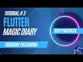 How to make password Obscure in Flutter Magic Diary Tutorial 3 Full Fledge App CS Community