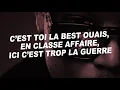 Ninho - Lettre à une femme (Paroles)