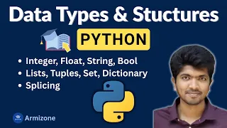 Python Data Types Data Structures Explained Python for Beginners Lists Sets Dictionary Tuple