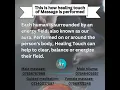 Believe in the healing power of massage therapy