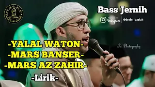 az zahir pekalongan yalal waton mars banser mars az zahir lirik full bass