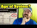 How to find out how old an HVAC system is