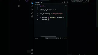 Create Multiple directories using Python OS module
