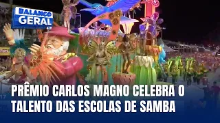 Prêmio Carlos Magno reconhece o talento das escolas de samba de Florianópolis