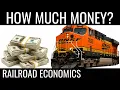 HOW MUCH MONEY DOES A FREIGHT TRAIN MAKE Railroad Economics 001
