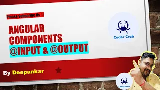 Angular Component with Input and Output decorators Angular Parent Child Data sharing