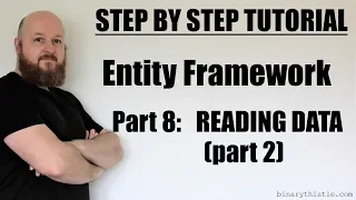 Entity Framework - Part 8
