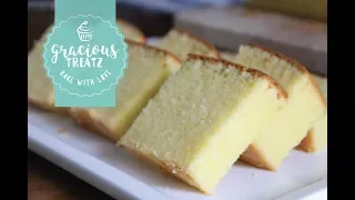 how to bake super soft moist butter cake easy