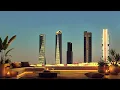 Sunset Lounge 🍹 Chill & Deep House Mix (Madrid Skyline Virtual Window)