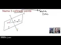 Naming Collinear Points