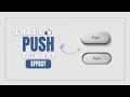 Realistic 3D Push Button Animation using HTML CSS Neumorphism UI Design