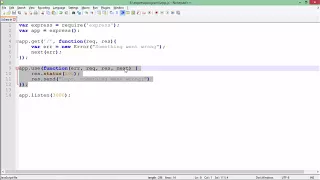 ExpressJS - Error Handling