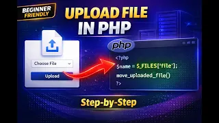 How to Upload Files in PHP Using - FILES PHP File Upload Tutorial for Beginners