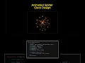 Time meets technology Build this futuristic Spider Gear Clock Animation using pure HTML CSS and Js