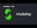 Visibility Solidity 0 8