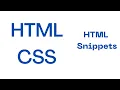 Including HTML Snippets