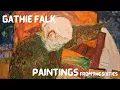 Download Lagu newly discovered paintings from 1960s by senior nonagenarian artist Gathie Falk @ Equinox Gallery