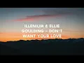 ILLENIUM & Ellie Goulding - Don't Want Your Love