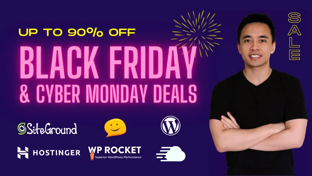 Black Friday & Cyber Monday Deals - Hosting, Themes, Plugins & Marketing Tools! 2020