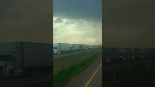 Traffic Jam cause of the accident Somebody got killed On I - 40 Amarillo East