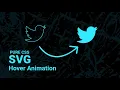 Html CSS SVG Hover Animation Encrypted Code