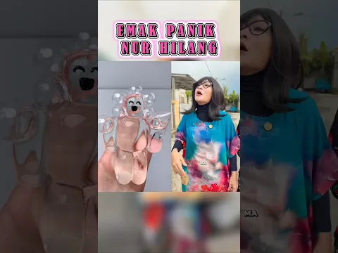 EMAK PANIK NUR HILANG 🤣😆 #short #drama #comedy #lucu #fyp #viral
