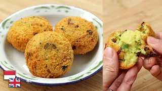 Renyah di Luar, Lembut Pulen di Dalam! Resep PERKEDEL KIMPUL [Cocok Untuk Stok]