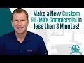 Make a New Custom Commercial in less than 3 Minutes