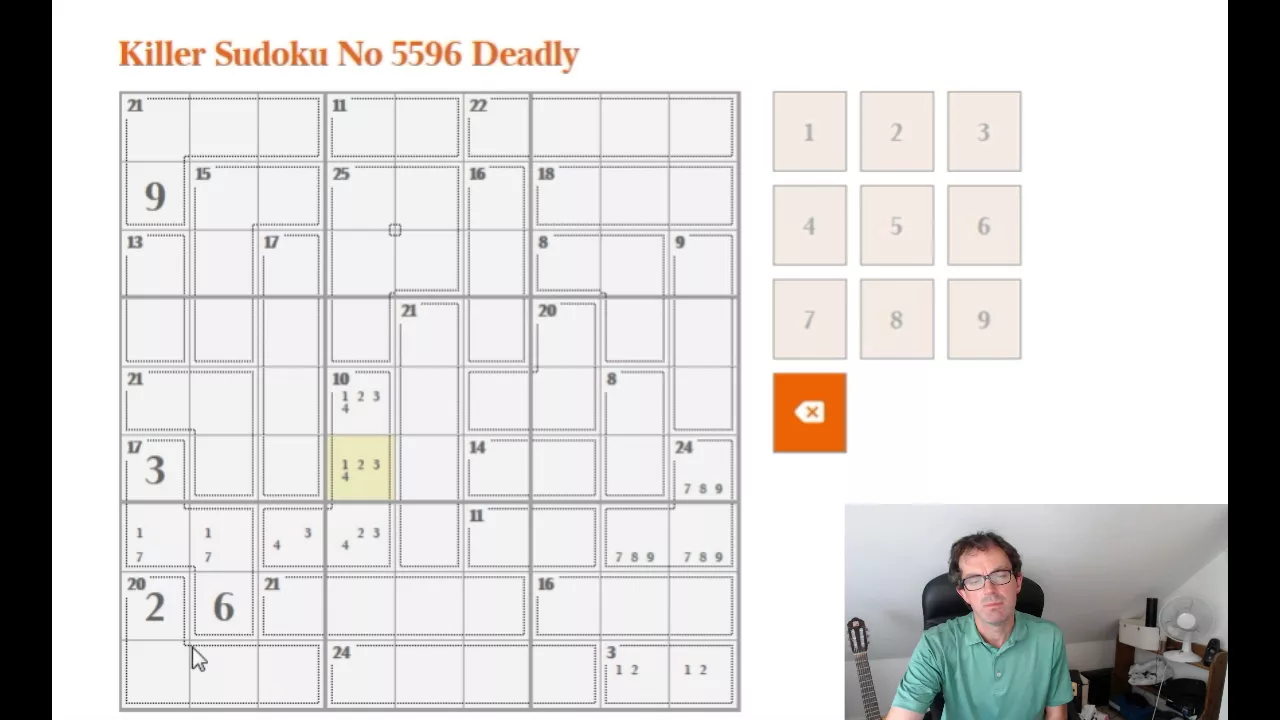Solving The Times Deadly Killer Sudoku 26 August