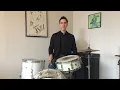 A Classic Gene Krupa Drum Pattern with Rim Shots
