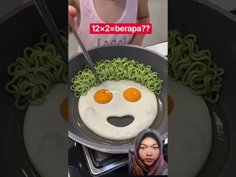 Masak telur bentuk lucu @BangBongStory