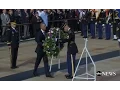 Obama Lays Wreath at Tomb of the Unknown Soldier