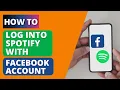 How to Log into Spotify with Facebook Account