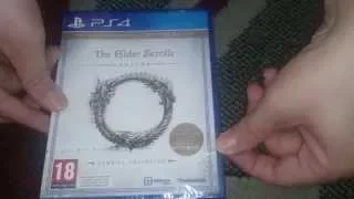 Nostalgamer Unboxing The Elder Scrolls Online Tamriel Unlimited Explorers Pack On Sony Playstation 4