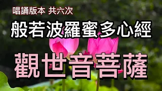 般若波羅蜜多心經 莊嚴唱誦六次經文 時長28分鐘 可供靜心 冥想 安定 讀經使用 背景音樂非常好聽 有字幕 勵志 正能量 心經 觀世音菩薩 