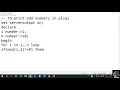 Odd number in PLSQL DBMS MKSOFTECH