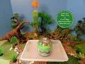 Safari Ltd Dino Toob Dinosaur Diorama With Cra-Z-Slimy Slimysaurus Dino Slime Learn Dinosaur Names