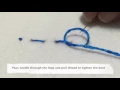 Basic Hand Sewing - Tying a Finishing Knot