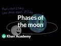 Phases of the moon Middle school Earth and space science Khan Academy