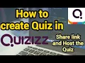 How to create Quiz in Quizizz and share it - Creating a Quiz in Quizizz