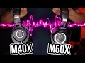 Audio-Technica M40X vs M50X Which Is Better Comparison Review