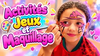 VLOG - ACTIVITES - JEUX - MAQUILLAGE HALLOWEN...
