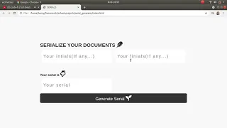 Random string generator JavaScript Serial-codes