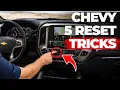 How to RESET Your Chevy Fix It For Free 5 Real Mechanic Methods
