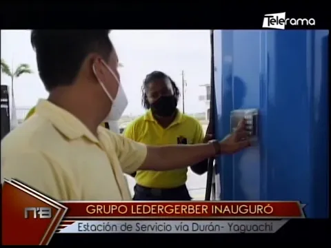 Grupo Ledergerber inauguró estación de servicio vía Durán - Yaguachi
