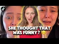 Gen Z Tiktoker Gets HUMBLED After Rage Bait Goes Wrong