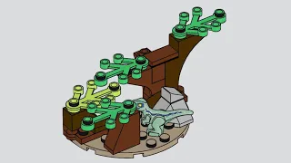 LEGO Instructions | Jurassic World | 122217 | Raptor and Hideout | Magazine Gift