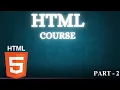 HTML Tutorial for Beginners part 2 Complete HTMLCOURSE with Notes